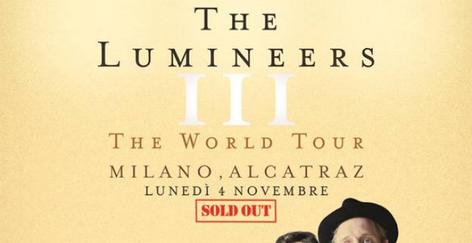 THE LUMINEERS: SOLD OUT LA LORO UNICA DATA ITALIANA!