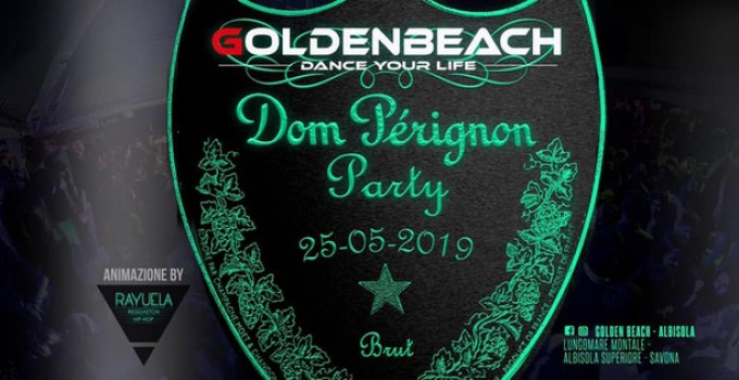 25/5 Dom Perignòn Party al Golden Beach - Albisola (SV)
