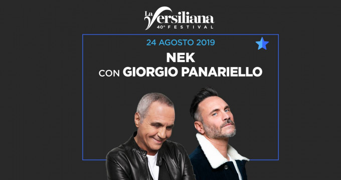 NEK con la partecipazione di Giorgio Panariello