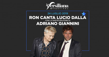 Ron con Adriano Giannini
