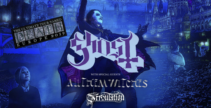 GHOST annunciano il tour europeo “The Ultimate Tour Named Death” - DATA UNICA IN ITALIA!