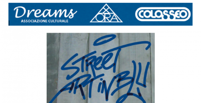 STREET ART IN BLU | al Teatro Colosseo di Torino la Street Art in mostra dal 23 agosto al 29 settembre