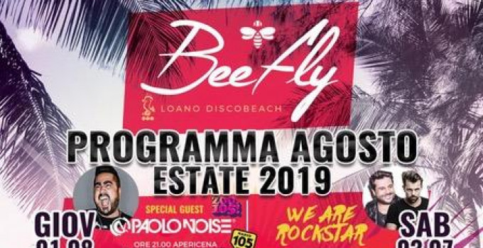 Beefly by Golden Group - Loano (SV):  8/8 Senorita (hip hop & reggaeton party), 15/8 Dj Matrix, 24/8 Habitat (...)