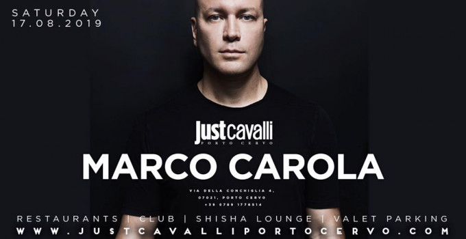 Just Cavalli Porto Cervo: dopo Steve Aoki (11/8), ecco nuove star: 13/8 Gianluca Vacchi, 16/7 Jay Santos 17/8 Marco Carola