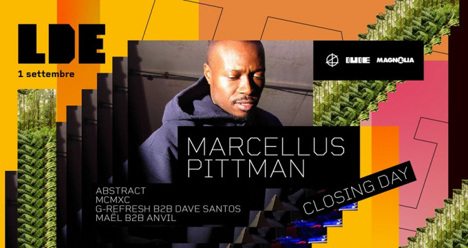 La Domenica Elettronica · Closing Day · Marcellus Pittman & more