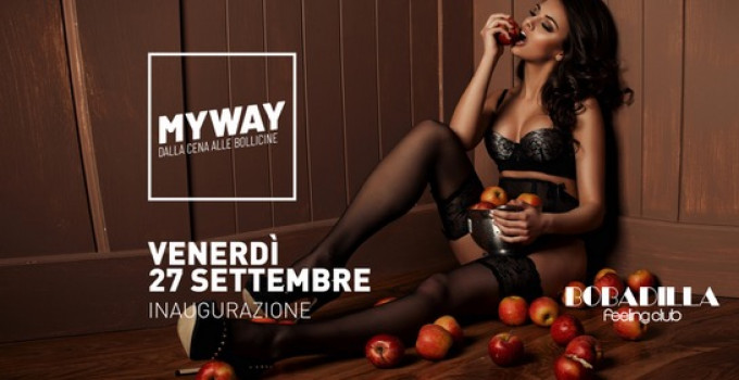 Dal 27 settembre MyWay, il nuovo party di DV Connection, al Bobadilla - Dalmine (BG)