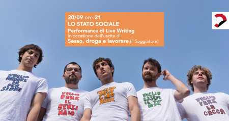 Lo Stato Sociale | Live writing