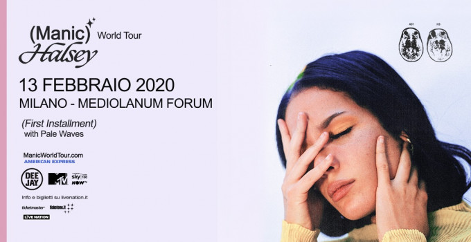 HALSEY: la nuova icona del Pop a Milano al Mediolanum Forum il 13 febbraio. Il nuovo album "Manic" esce il 17 gennai