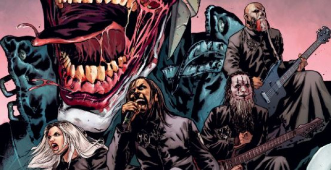 LACUNA COIL - sulla copertina di Batman N°68 della DC Comics