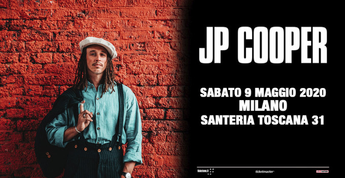 JP COOPER: il cantautore live sabato 9 maggio in Santeria Toscana a Milano con il suo inconfondibile stile indie-rock, gospel