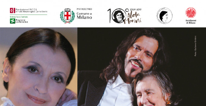 In occasione del Decennale Alda Merini 2009-2019, Carla FRACCI e Giovanni NUTI nel “POEMA DELLA CROCE” di Alda MERINI