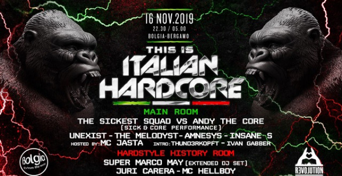 16/11 This is Italian Hardcore fa muvere Bolgia - Bergamo