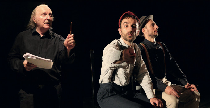 DIALOGHI DI PROFUGHI, ven 6/12 Teatro delle Arti Firenze - Claudio Ascoli nei panni di Brecht