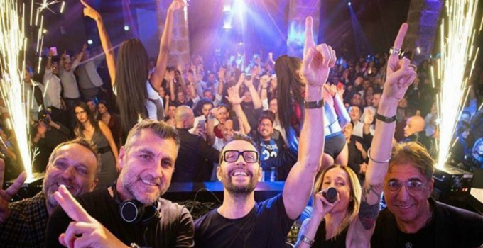 Al Matis di Bologna Bobo Vieri dj