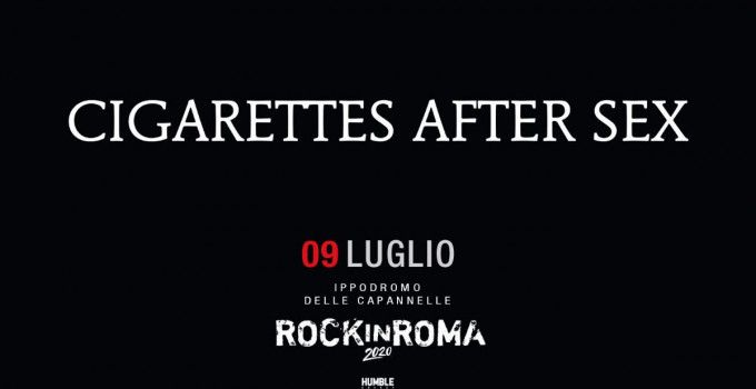 tornano in Italia i CIGARETTES AFTER SEX. Il 9 luglio al Rock In Roma la nostalgia dream pop della band nella Città Eterna