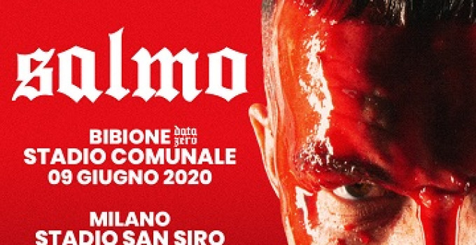 SALMO - Annunciato un nuovo concerto del fuoriclasse del rap italiano, sarà allo stadio di Bibione il 9 giugno