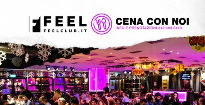 Feel Club, si balla forte: 31/1 Magika, 1/2 Free Feel / Crash! Animalier Party, 7/2 24MilaBaci #IlMioCantoLibero, 8/2 Feel The M