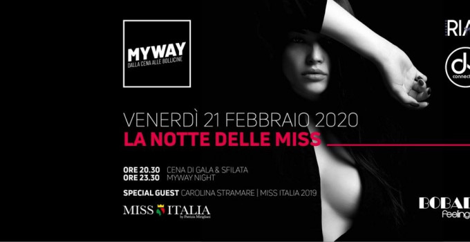 DV Connection presenta "La Notte delle Miss", terza edizione al Bobadilla - Dalmine (BG)... Con Carolina Stramare (Miss Italia 2