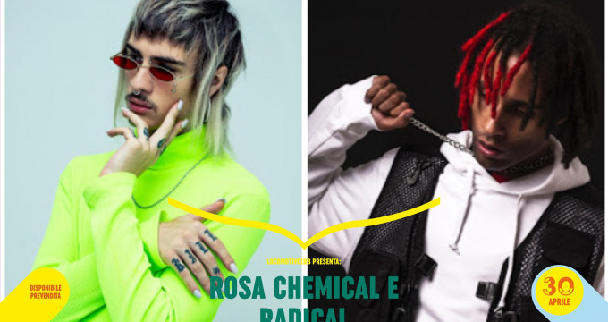 Rosa Chemical e Radical live