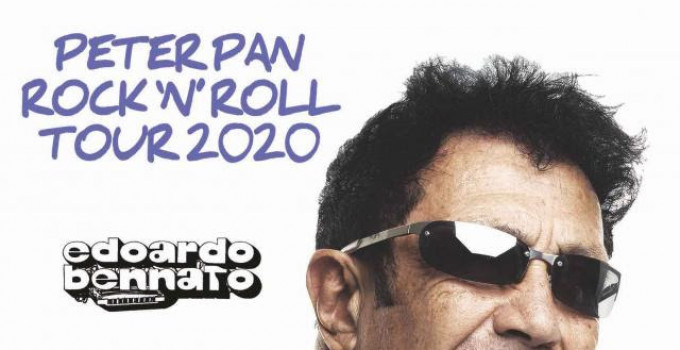 EDOARDO BENNATO PETER PAN ROCK’NROLL TOUR 2020