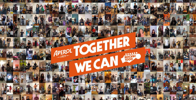 Together We Can: Rockin'1000 e Aperol per la Protezione Civile