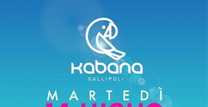 Kabana - Gallipoli (LE): dalle 18, musica & cocktail con Tommy Moretti & Ignazio, anche il 14 luglio '20