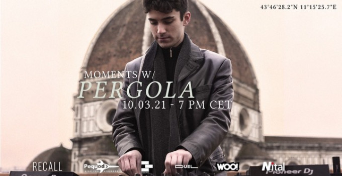 Pequod Acoustics partner di Recall: moments w/ Pergola, il 10 marzo 2021 Palazzo Pucci - Firenze