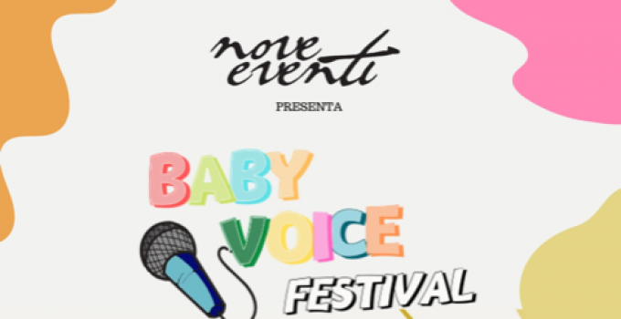 FESTIVAL BABY VOICE, IL 5 SETTEMBRE 2021 A PIETRARUBBIA LA FINALISSIMA