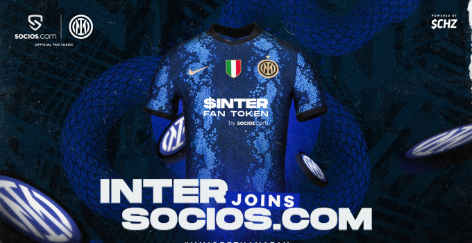 Socios.com diventa il nuovo Global Main Jersey Partner del Inter