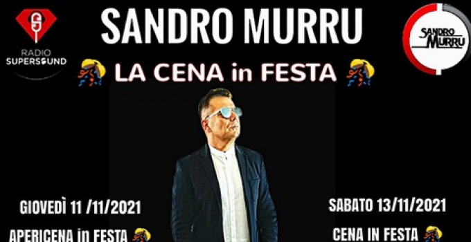 Sandro Murru fa muovere a tempo Cagliari: 11/11 Tre Archi, 13/11 Ristorante Il Lido