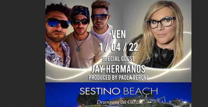 1/4 Paola Peroni dj set @ Sestino Beach Desenzano (BS) con i Jay Hermanos Live L’1 aprile 2022 Paola Peroni dj set @ Sestino Be