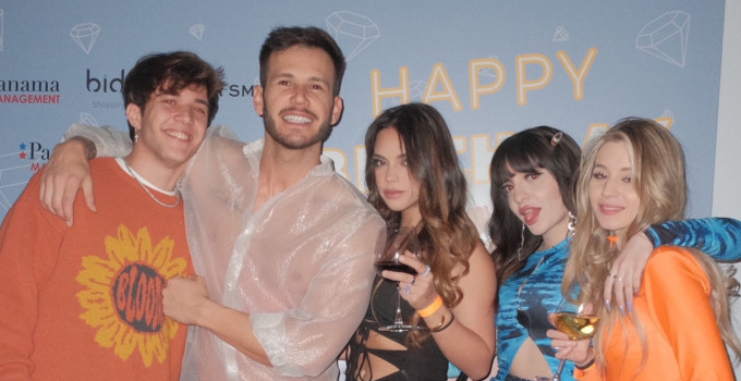 MATTEO DIAMANTE: COMPLEANNO VIP A GENOVA PER L’EX NAUFRAGO DELL’ISOLA DEI FAMOSI