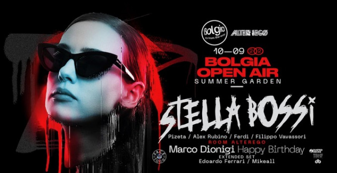 10/09 Stella Bossi al Bolgia Summer Garden - Bergamo