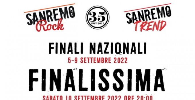Sanremo Rock Festival,  dal 5 al 10/09 al Teatro Ariston