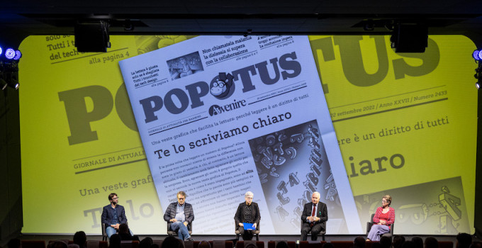 La rivoluzione altà leggibilità di Popotus presentata al MEET di Milano