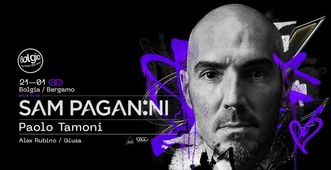 Il 21/01 Sam Paganini @ Bolgia - Bergamo