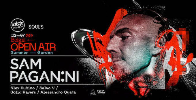 Sam Paganini fa ballare Bolgia Summer Garden - Bergamo