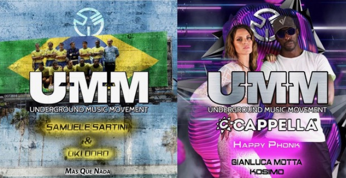 UMM e Media Records fanno scatenare tutti con Cappella - "Happy Phonk" e Samuele Sartini - "Mas Que Nada"