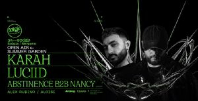 24/05 Karah + Luciid al Bolgia - BergamoÂ