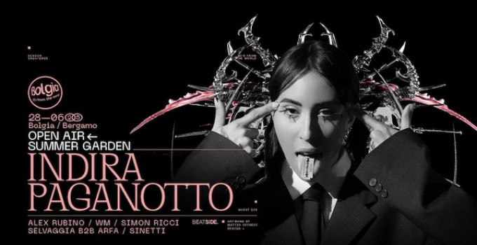 28/06 Indira Paganotto fa ballare Bolgia - Bergamo