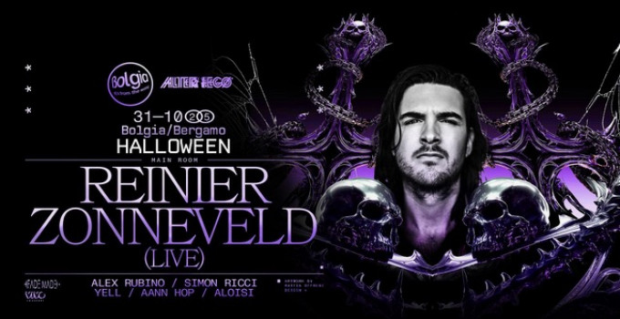 31/10 Reinier Zonneveld, Melanie Ribbe al Bolgia - Bergamo x Halloween Party