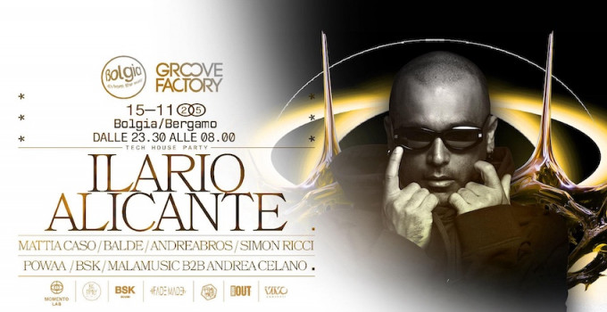 15/11 Ilario Alicante - Groove Factory @ Bolgia - Bergamo