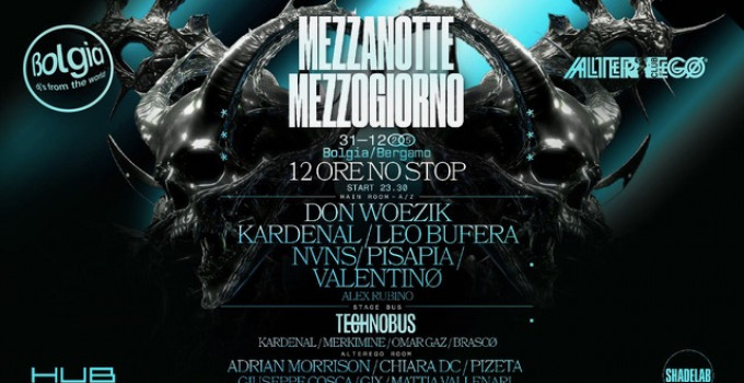 31/12/25 Capodanno Mezzanotte-Mezzogiorno @ Bolgia – Bergamo