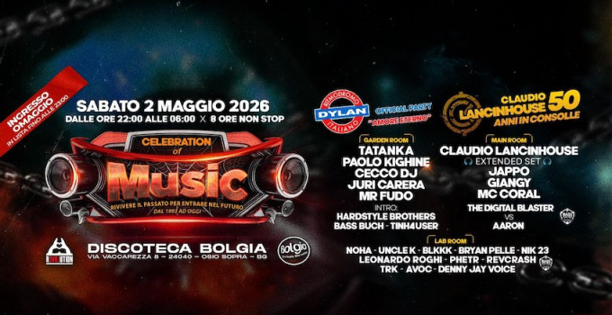  2/5 Celebration of Music fa scatenare Bolgia - Bergamo