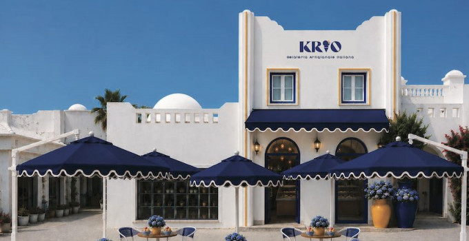 KRYO Gelateria Artigianale Italiana: la Sicilia incontra l’Egitto nel nuovo concept di Manuel Dallori