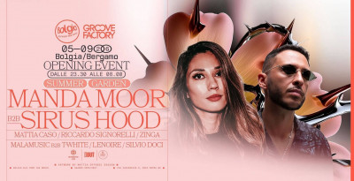 5/9/26 Bolgia – Bergamo Opening: Manda Moor b2b Sirus Hood, USH